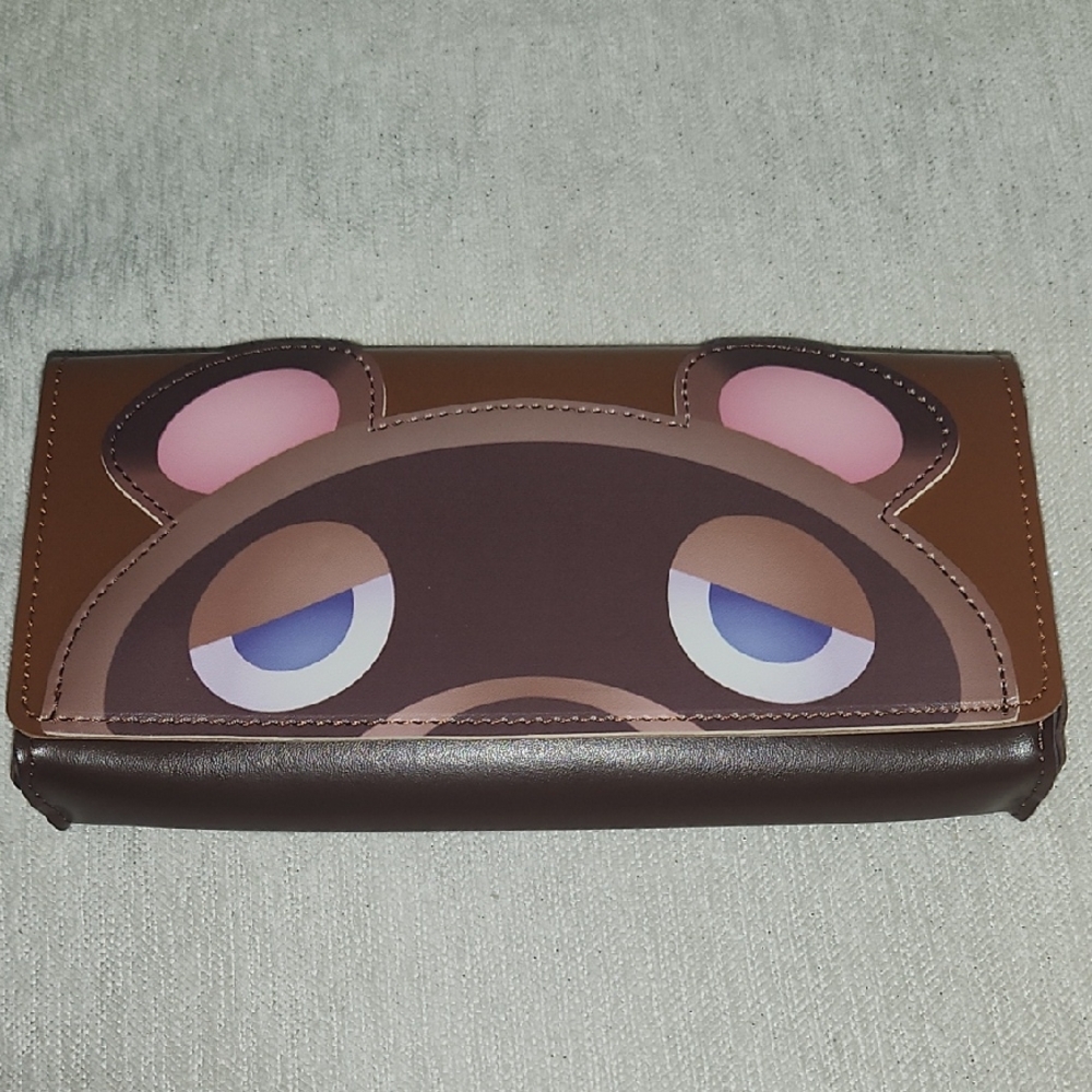 Brown Animal Face Nintedo Switch Carry Case